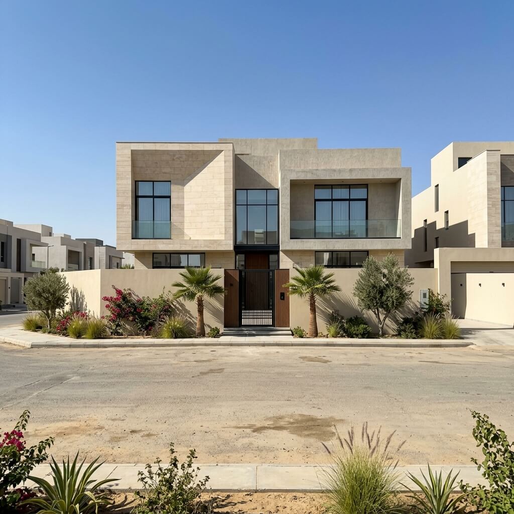 مشروع فيلا سكنية (تم التسليم)