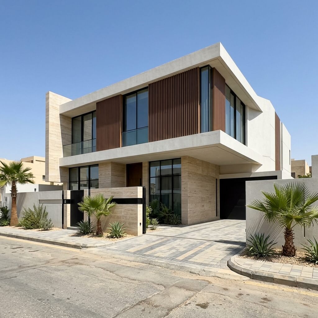 مشروع فيلا سكنية (تم التسليم)