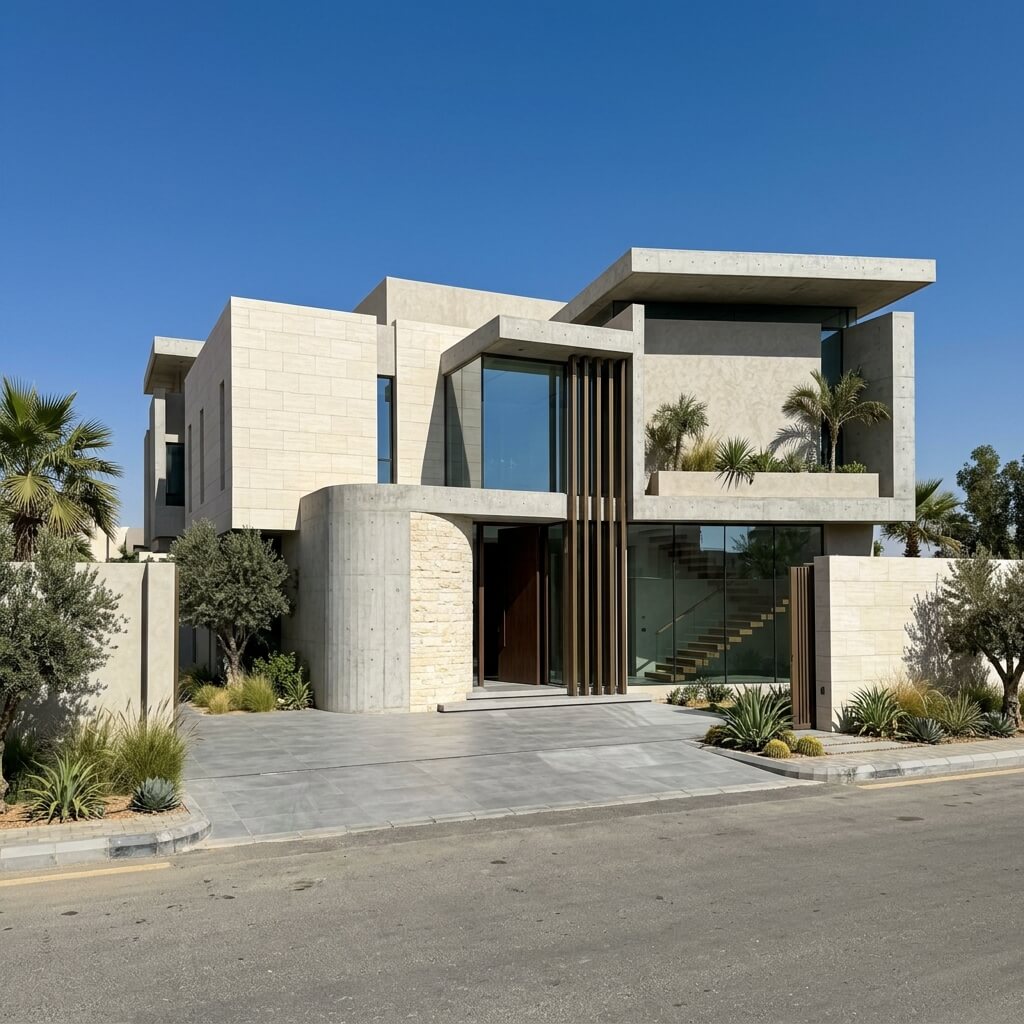 مشروع فيلا سكنية (تم التسليم)