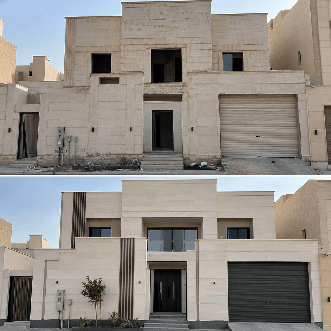 ترميم الواجهات (تم التسليم)