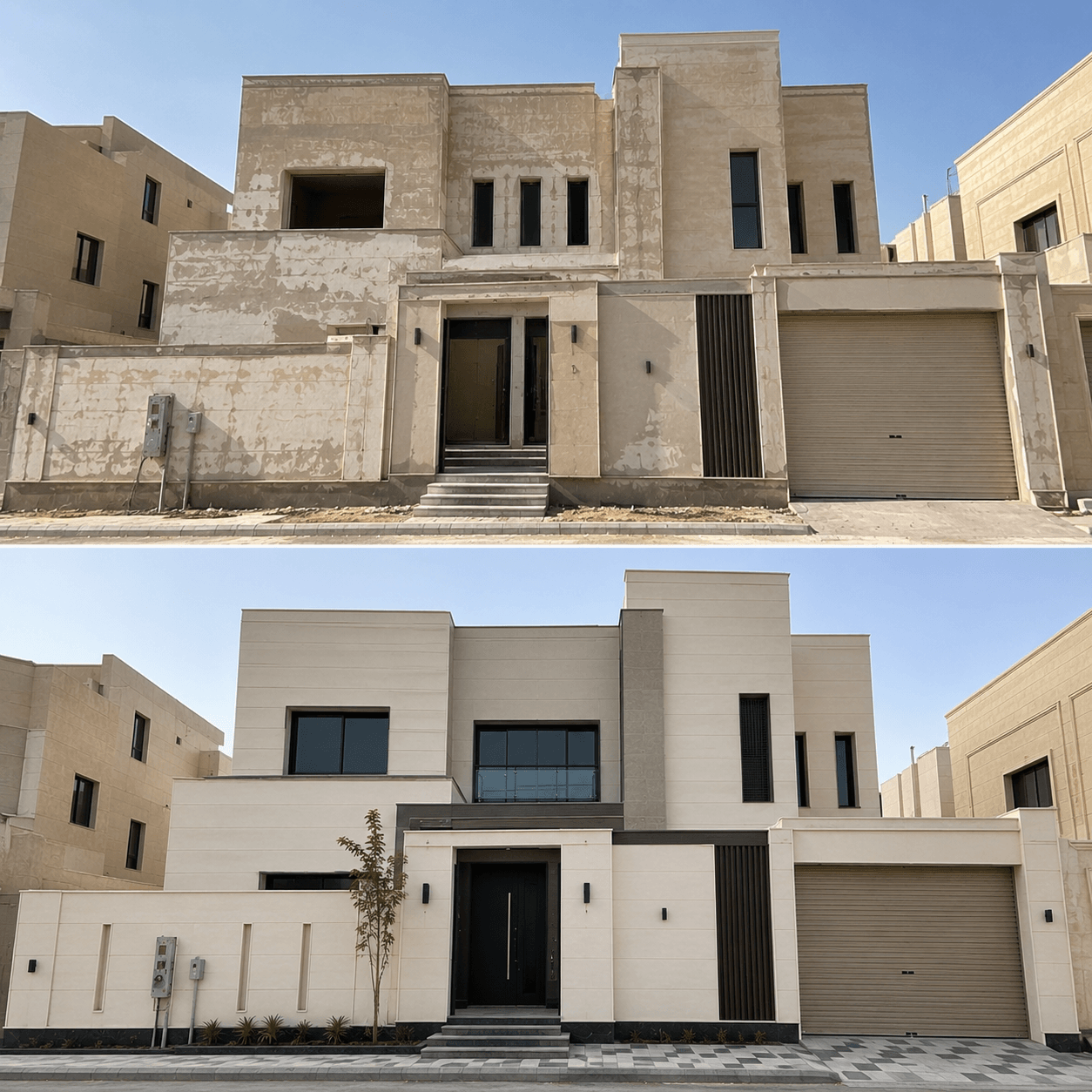 ترميم الواجهات (تم التسليم)